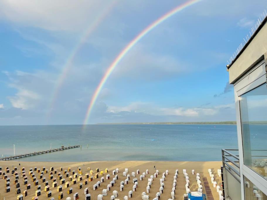 Penthaus Horizont Mit Meerblick Lubeck Luaran gambar